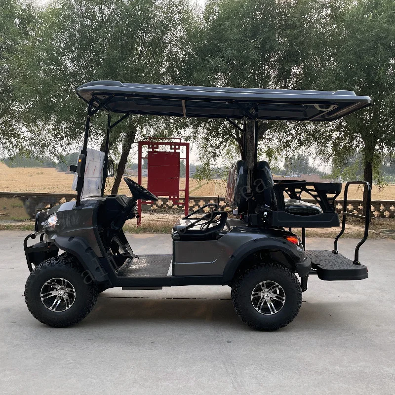 Wholesale High Quality Brand New 4000W 60v 72v Off Road Electric Golf Cart Drum Brake Folding Front Windshield