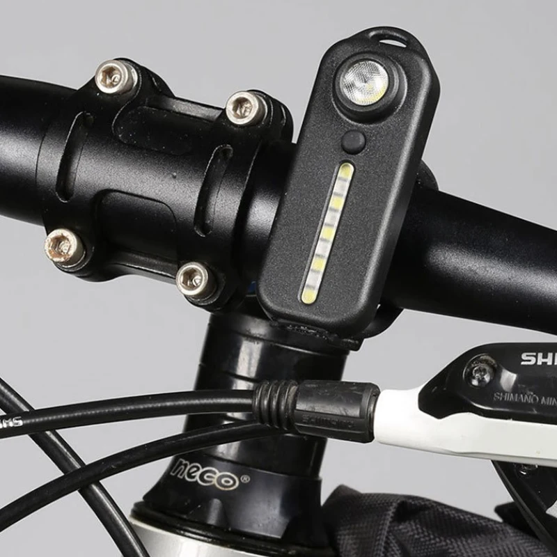 LED أحمر أزرق الكتف ضوء الشرطة مع كليب USB شحن وامض تحذير السلامة مصباح يدوي الشعلة الدراجة تحذير الضوء #5