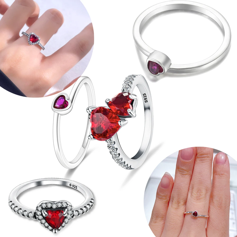 elevated red heart