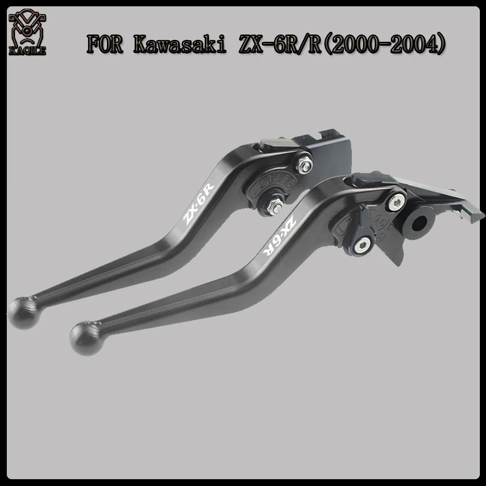 

For Kawasaki ZX-6R Z X 6 R 2000-2004 Motorcycle Accessories CNC Handlebar Adjustable Folding Extendable Brake Clutch Levers