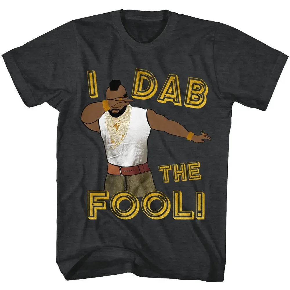 Mr T Gold Chains I Dab he Fool Shirt Men's    A eam B.A. BaracusAnime pattern Y2K