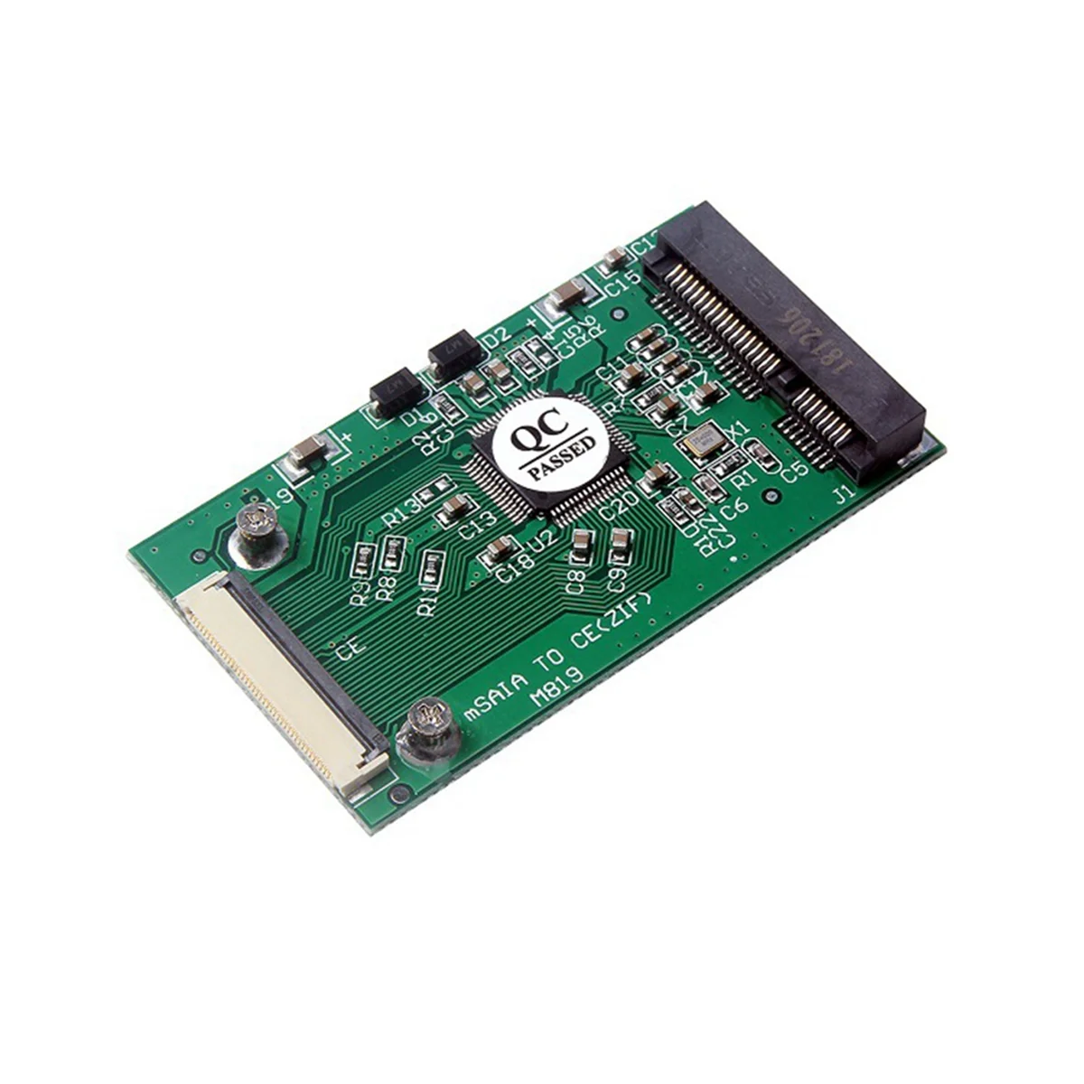 MSATA SSD to CE ZIF Adapter Mini PCI-E MSATA SSD to 40pin 1.8 Inch Converter Card Transfer Converter Card