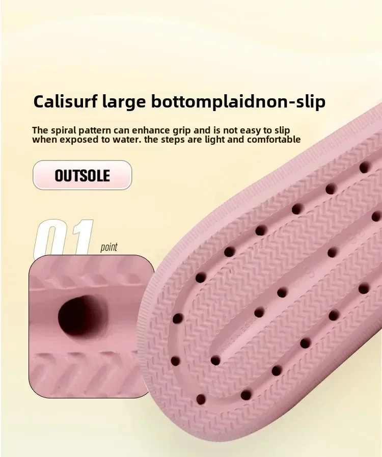 Cushion Sandals Women Men Cloud Soft Sole Slides Platform Slippers Eva Outdoor Sandals Non-slip Home Ciabatte Uomo Flip Flop