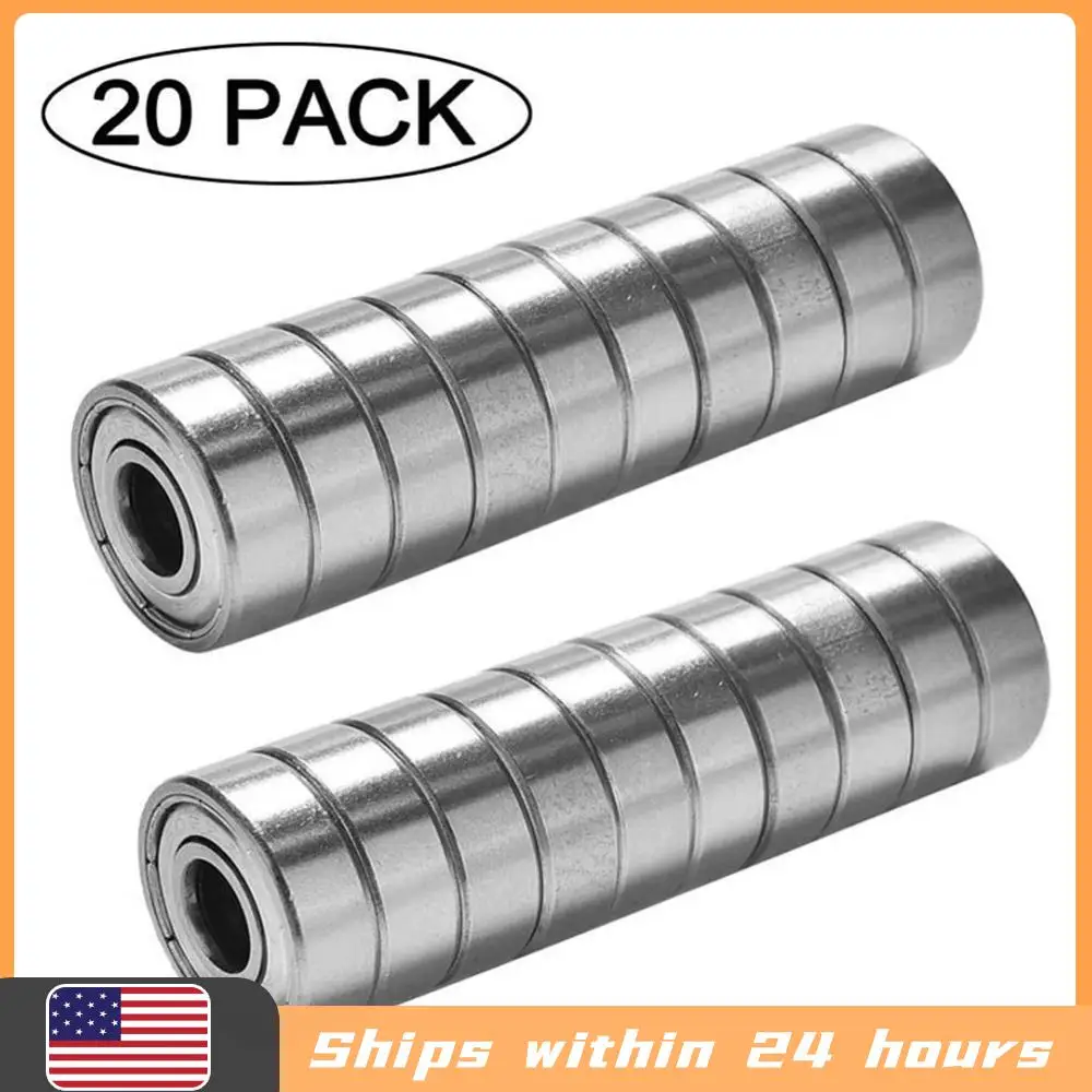 

Carbon Steel Ball Bearings Replacement Single Row Deep Groove Miniature Bearings for Skateboards Inline Skates Accessories