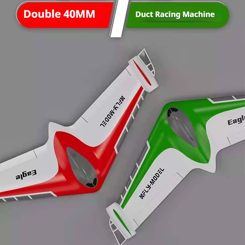 Xfly Rapid Flight Model Airplane Culvert Double 40mm Falcon Racing Aircraft Rc Plane Toy Gift Outdoor recreation