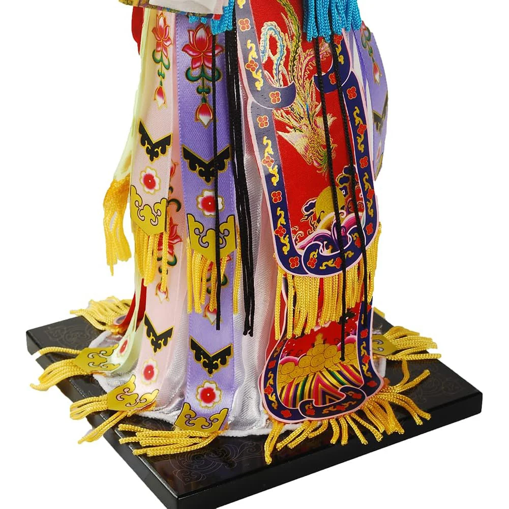 Chinese Traditional Handicraft Silk Figurine Collectible Chinese Doll Silk Doll (1801)