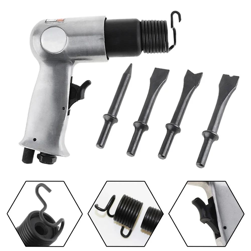 

Chisel Air Hammer Power Tool Polished Handle Rust Remover Adjustable Speed Switch Air Hammer Chisel Pneumatic Tool