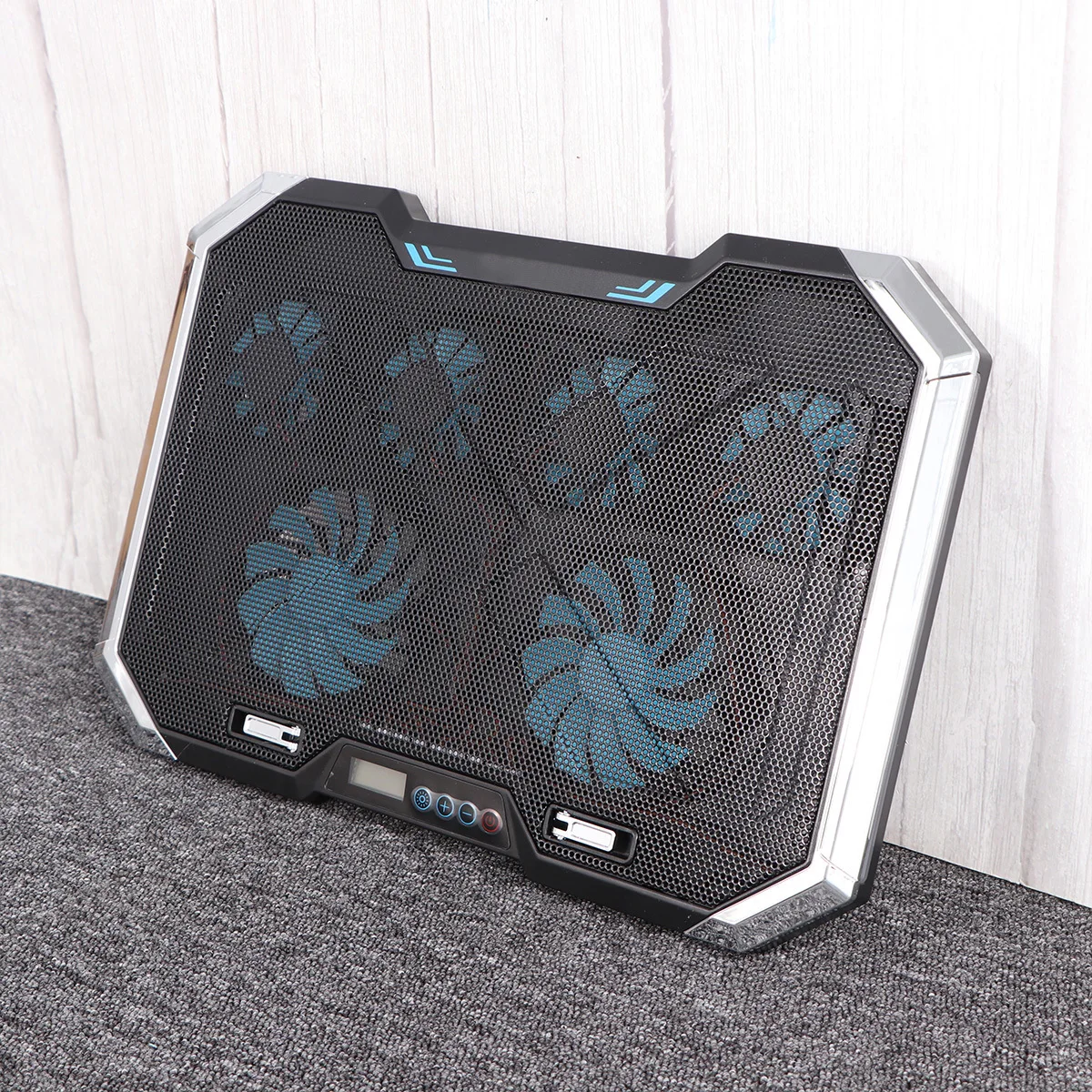 

Silent Laptop Cooling Pad Adjustable Height Rgb 6 Fan USB Notebook Cooler for 18 Inch Or Smaller Laptop Notebook Cooler