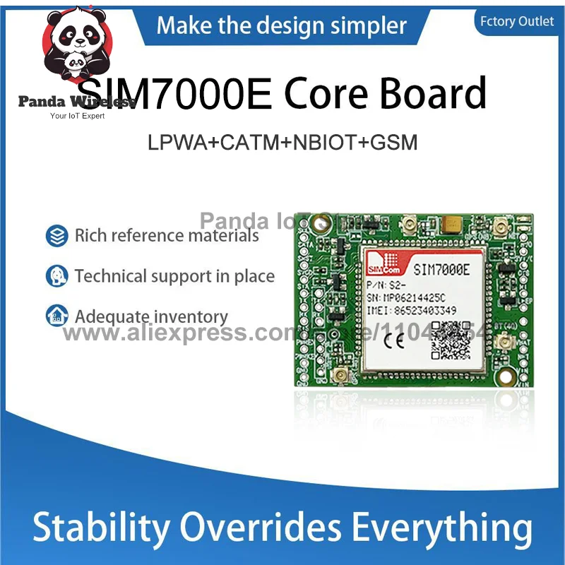 

Основная плата SIMCOM SIM7000E CC-MCore-SIM7000E LTE CAT1+4G+2G+BT+GNSS B1/B3/B5/B7/B8/B20 LPWA+NBIOT+CATM+GPS/Cat-NB/GPRS/EDGE