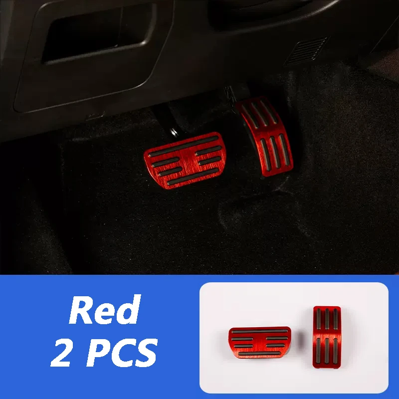 For Great Wall Haval H5 2023 2024 Car Accelerator Gas Pedal Cover Brake Foot Pedal Pads Fuel Brake Clutch Pedals Accessories