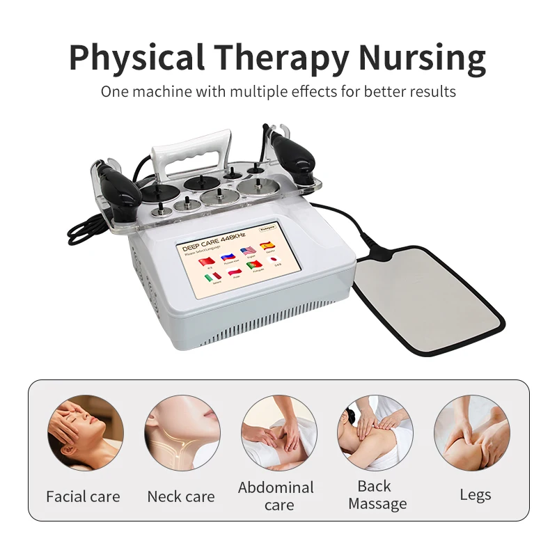 Portable Upgraded 448KHZ INDIBA High Frequency Physical Depth and Warmth Tecar Physical Technology Body Shaping Massage Firming Skin and Anti-aging Microcurrent Relieves Soreness