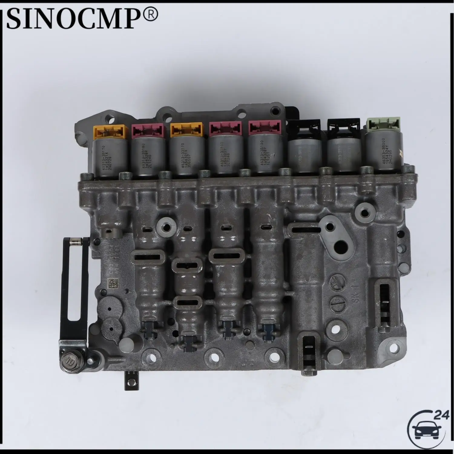 

Корпус клапана коробки передач с электромагнитом A6LF1 A6LF2 A6LF3 A6MF1 A6MF2 4WD для Hyundai Sonata KIA 2016, детали автоматической коробки передач