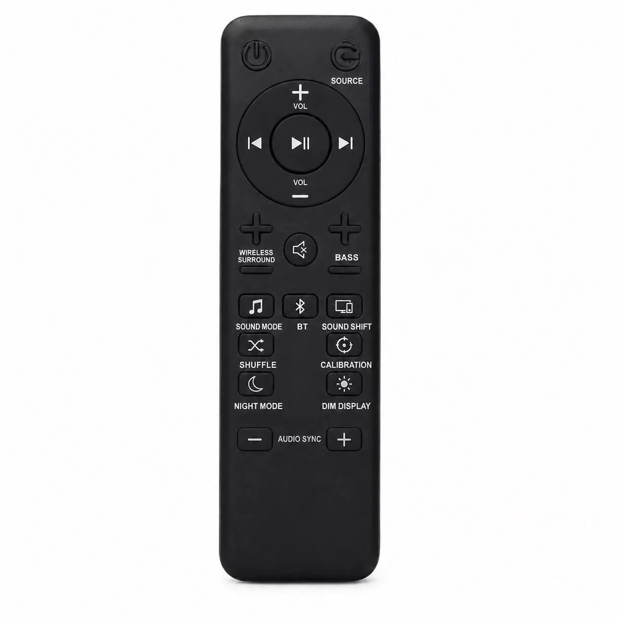 Replacement Remote Control For JBL Bar 2.1 3.1 5.1 Channel 4K Ultra HD Sound Bar Wireless Home Theater Audio System Black