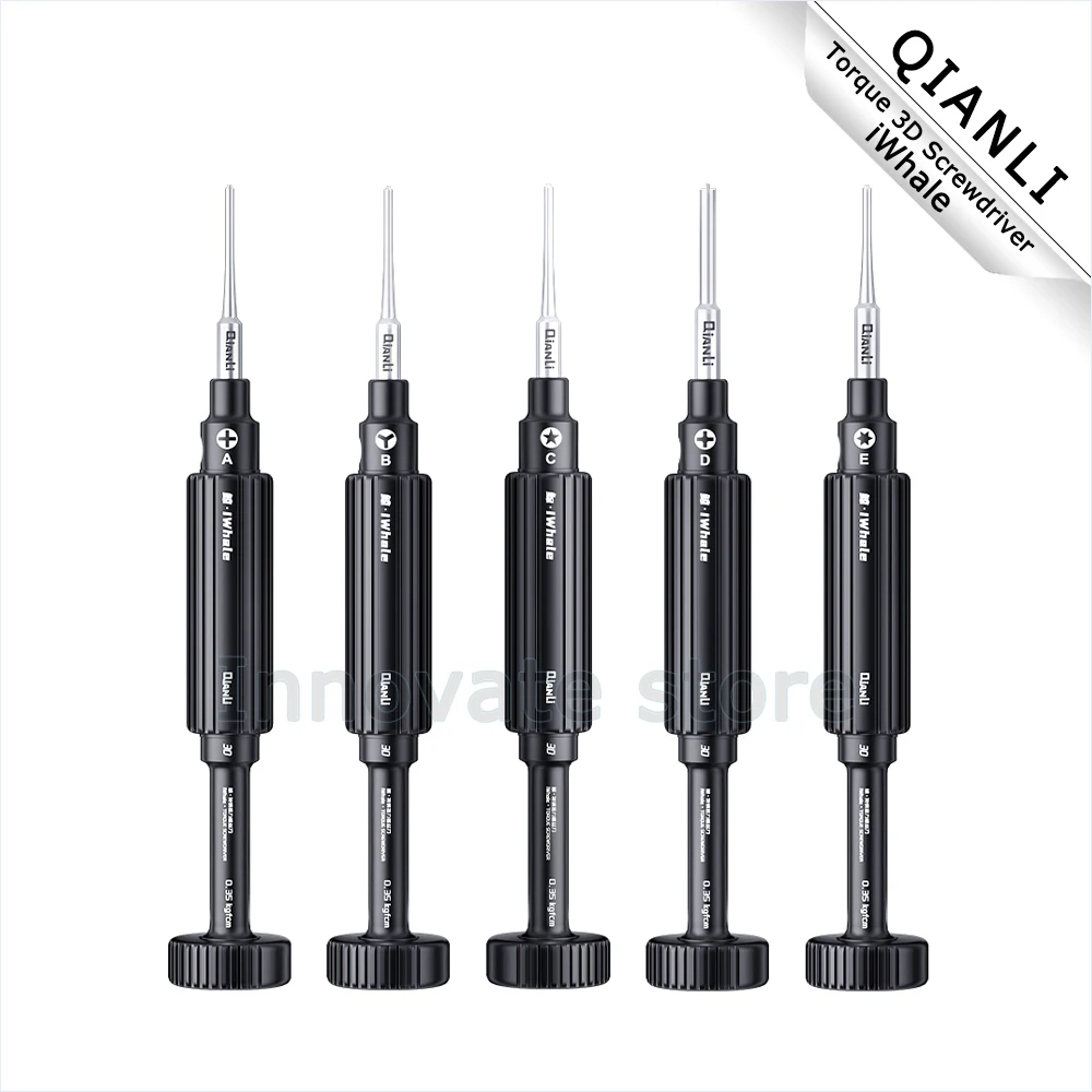 

Torque 3D Screwdriver QIANLI iWhale High Precision Disassembly Kit for Mobile Phone Repair Openning Tool Magnetic Screwdrivers