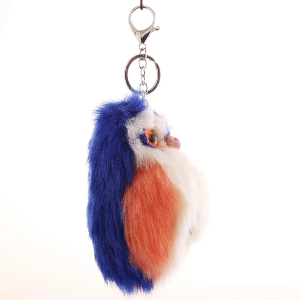 

3pcs Adorable Owl Shape Keychain Creative Key Rings Bag Hanging Ornament (Sapphire Blue, Black, Mint Green)