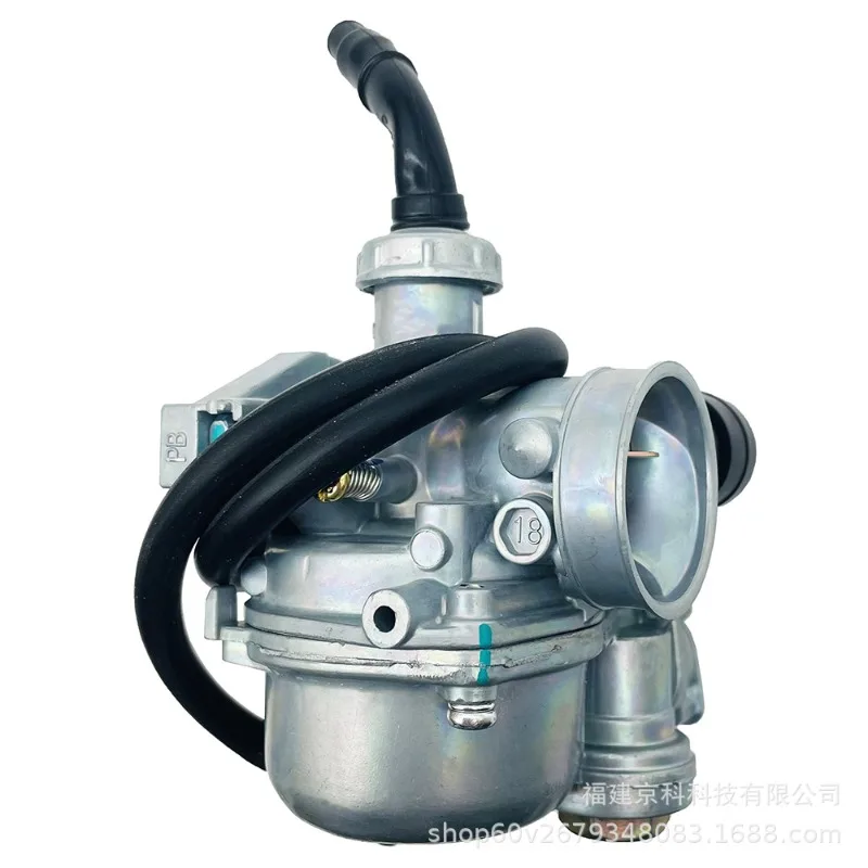 OUNENG Brand PZ19 Motorcycle Carburetor Suitable for Hon Da C100 DY100 Wave100 Manual Throttle