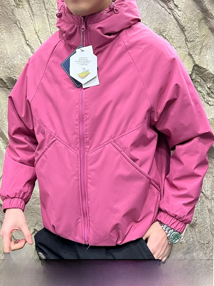 

Double-Sided Wearable High-End down Jaet for Men And Women Outdoor Winter Warmth Insulation Du down Thiened Zipper Closure