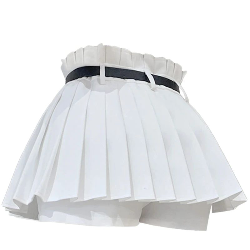 

plus Size Women's High Waist Pleated Skirt Pants Street Sle A-Line Skirt Retro Trendy plus Size Faion Summer 2023