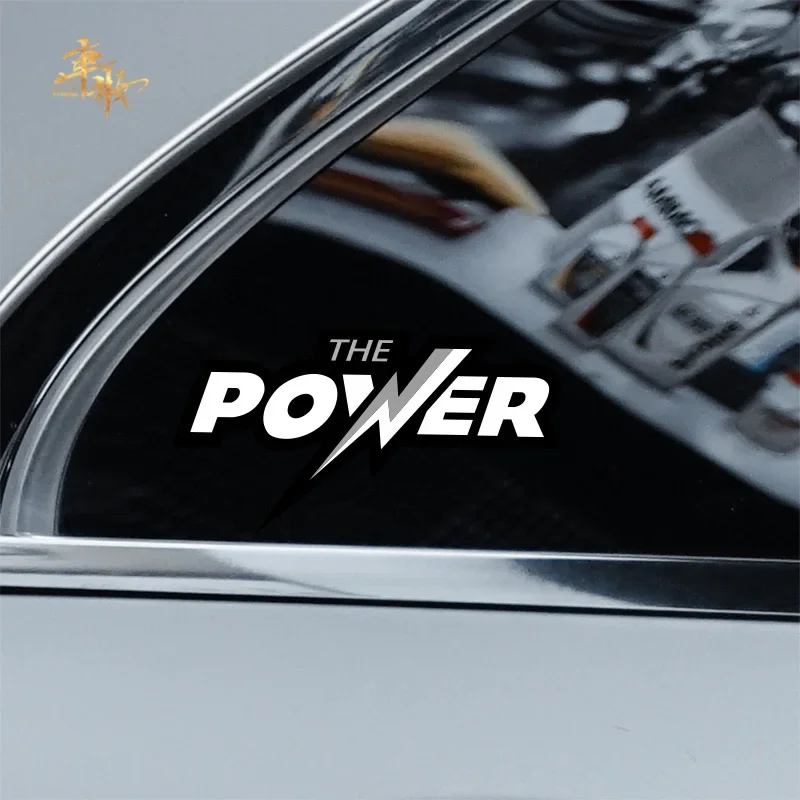 1PC "The Power" Witty Car Stickers, Multiple Colors Design Decals, Distinctive Automotive Styling Items