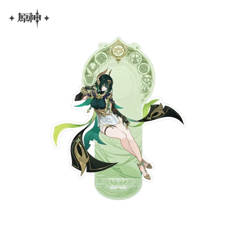 Sunsyea Genshin Impact officiële merchandise, origineel en authentiek product van miHoYo, Nod-Krai-serie, acrylstandaard, badge, Flins, Columbina.