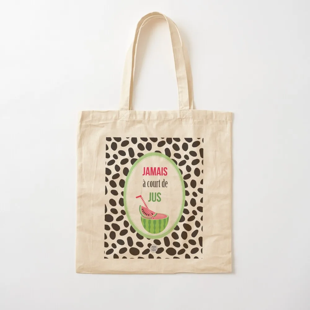 Never run out of juice Tote Bag shopping bag ecological bags Shopping bags