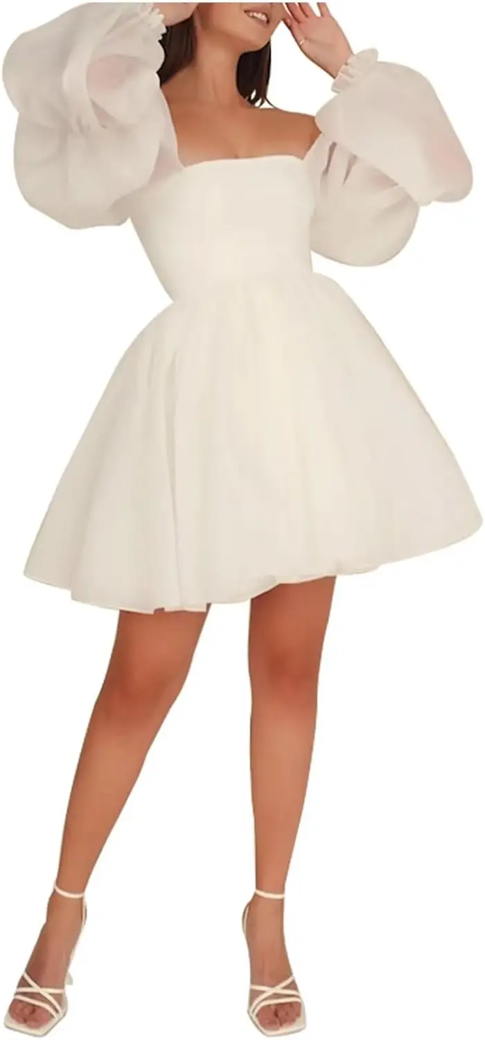 womens-short-long-sleeves-wedding-dresses-for-bride-tulle-mini-formal-bridal-dress-a-line-party-gown-homecoming-graduation-dress