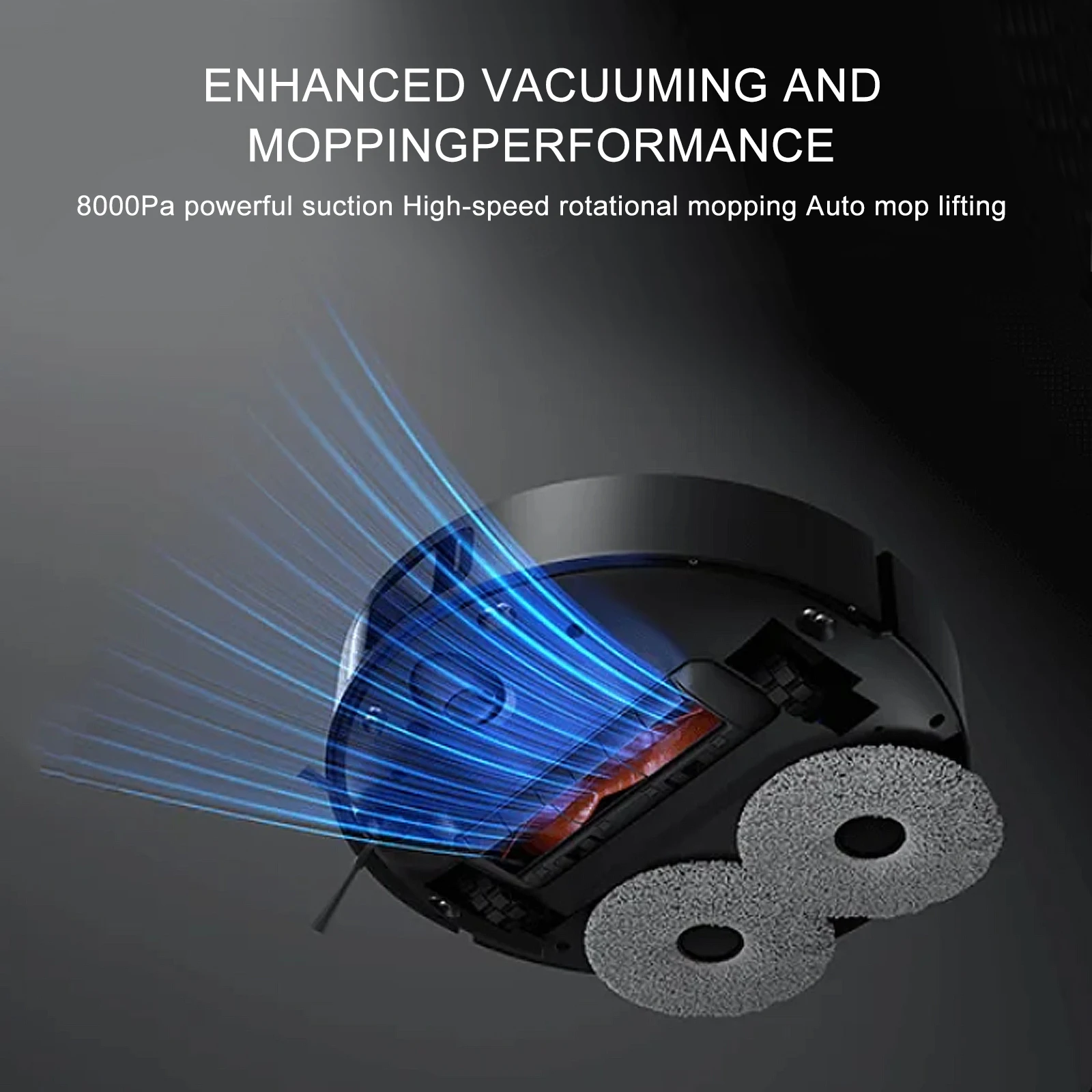 الإصدار العالمي من Xiaomi Robot Vacuum X20 Max للتحكم الصوتي، مجموعة الغبار الأوتوماتيكية، مسح المنزل بالكامل، تنظيف سائل الشعر