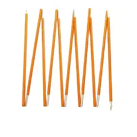 1 Uds. Poste de tienda Xbees 8,5/9,5/11mm poste de tienda de campaña de aleación de aluminio 360/400/440CM accesorios esenciales para acampar