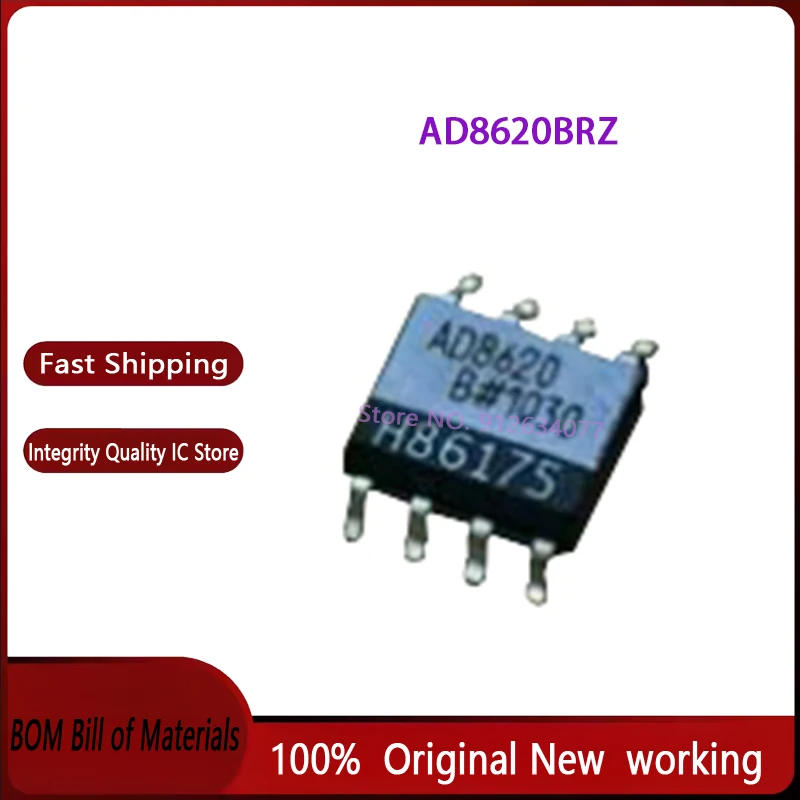 5PCS~50pcs/LOT AD8620 AD8620B AD8620BR AD8620BRZ SOP8  New original
