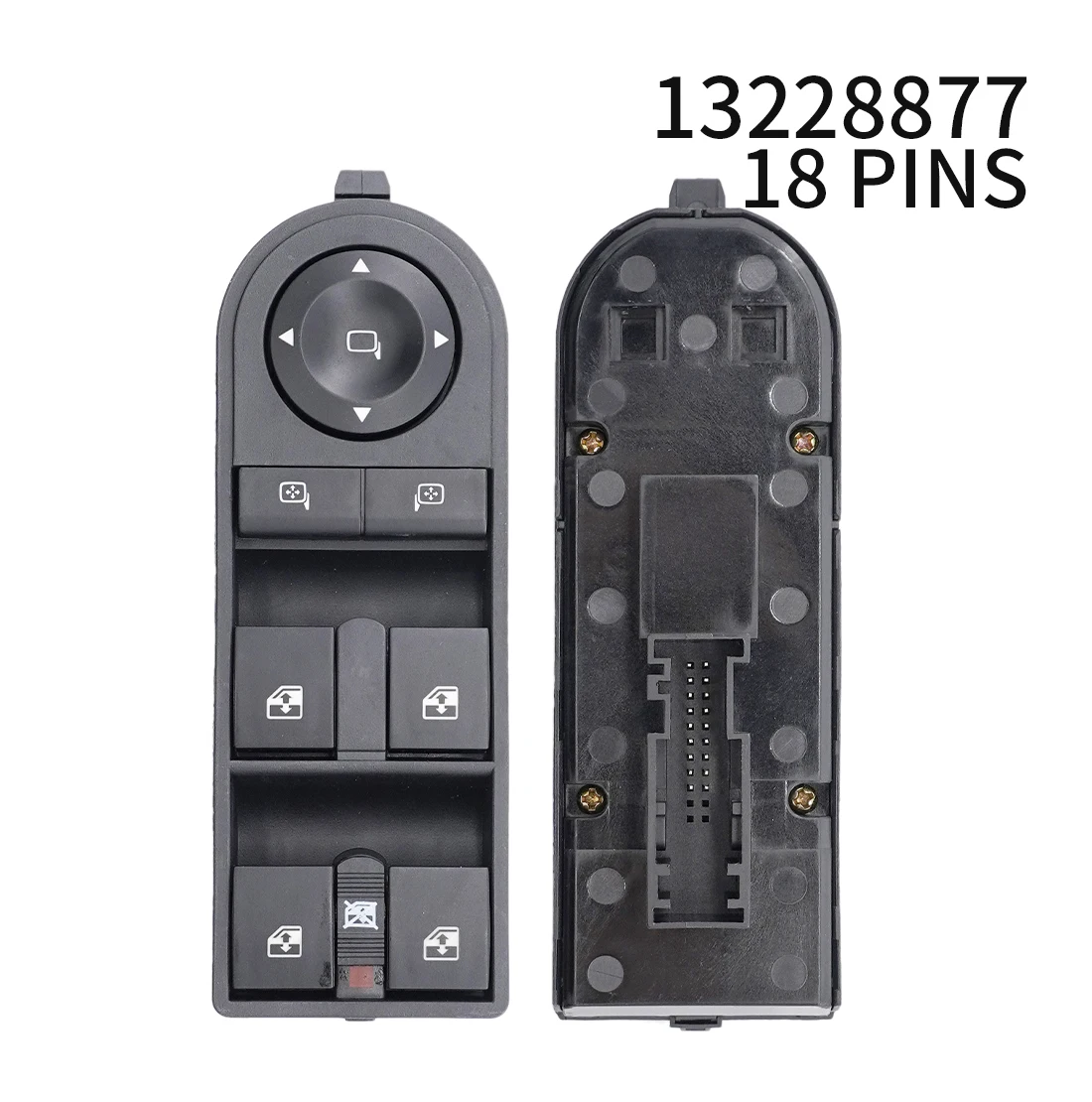 13228879 13228877 13228709 Power Window Control Switch Button For Opel Astra H Zafira B Kombi For Vauxhall Astra Astravan Zafira