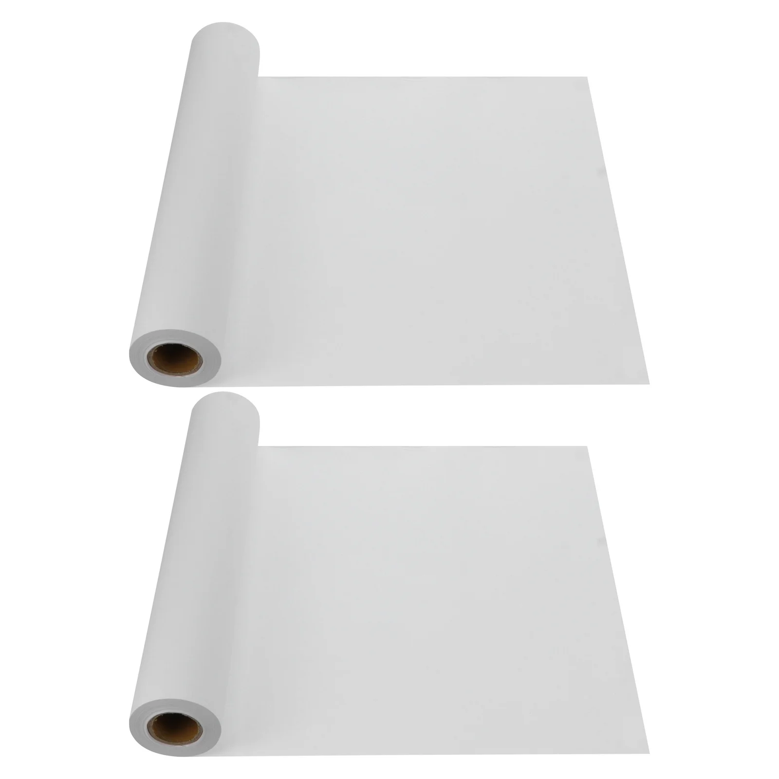 Rollo de bocetos en blanco para niños, 2 uds., 2 rollos, papel de dibujo blanco Premium para manualidades, pintura de grafiti, proyectos de arte de acuarela, papel artesanal