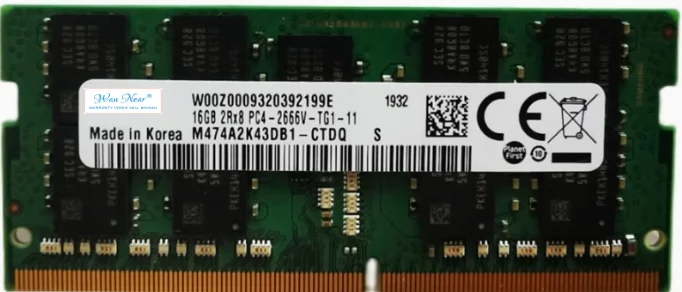 

Для планшетов с диагональю 16G 2RX8 M474A2K43DB1-CTD ECC SODIMM