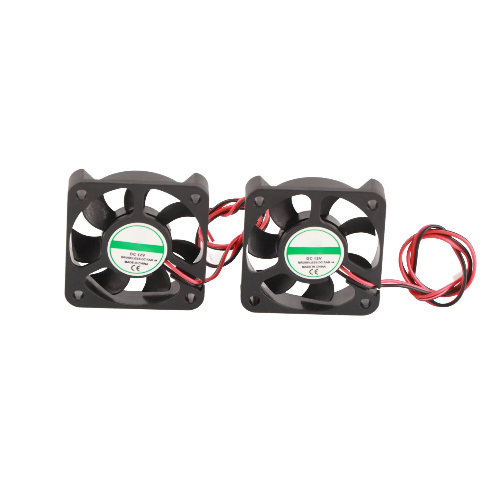 

2Pcs 3D Printer Accessory Part DIY Efficient 5010 Cooling Fan 2Pin 12V 4000‑6500 RPM 30dB 8‑14CFM Fan for 3D Printer Accessory
