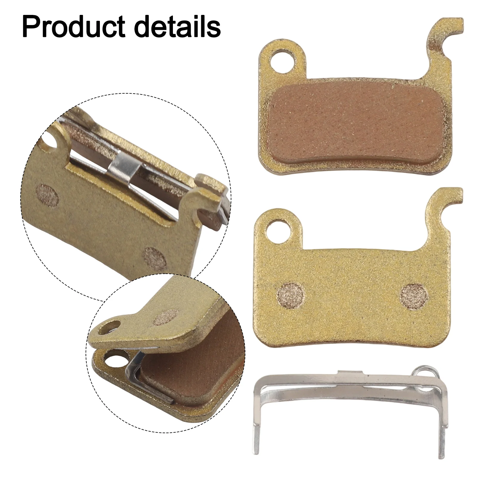 Bicycle Brake Blocks Pair Suitable for Xtech HB100 M596 For XTR M975 M966 and Electric Scooter Disc Brake Modification Parts