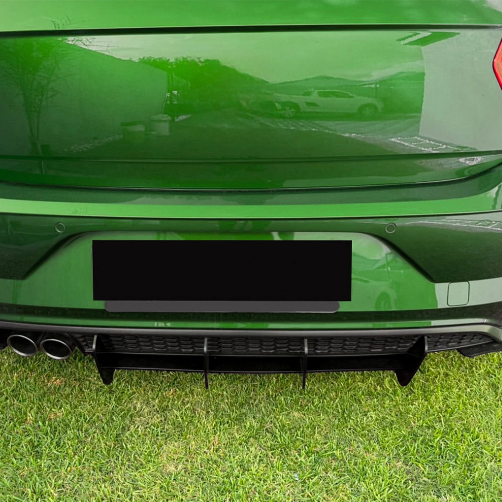 

Rear Bumper Diffuser Lip Shark Fin Bracket Spoiler Lips For Volkswagen Polo MK6 GTI 2018 2019 2020 2021 Car Accessories