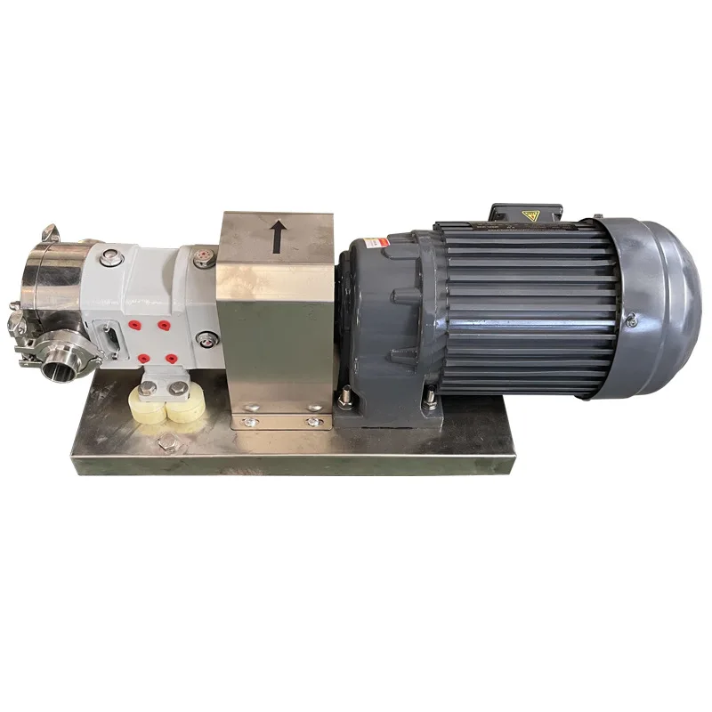 

304 stainless steel food cam rotor pump, high viscosity molasses hot pot base, chili sauce sesame seeds