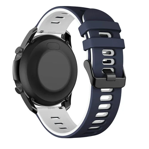 Imagen 2 del producto Correa deportiva de 20mm y 22mm para Samsung Galaxy Watch 7-FE-6-5-pro-4-Classic band 40mm 44mm pulsera de silicona correas Amazfit bip/U/S