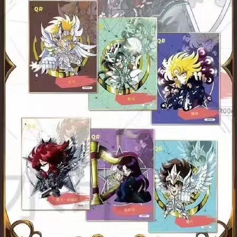 New Saint Seiya Cards Jabu Nachi Hydra Ichi Gift Toy Game Anime Collection Cards Kid Birthday Christmas Toy