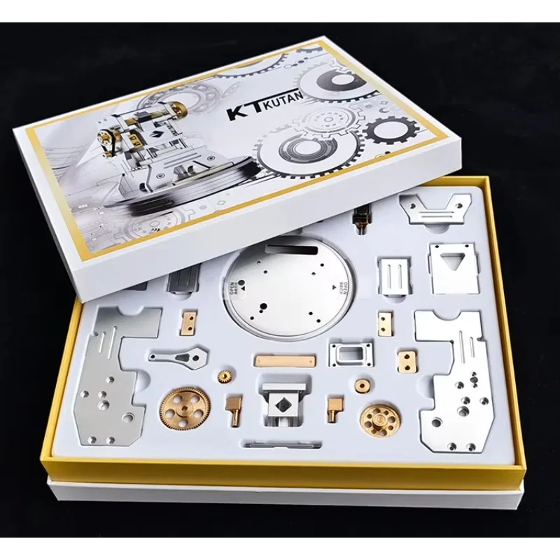 Mini Dynamic Full Metal Punching Press Machine Stamping Model for Laboratory Demonstration Desktop Display Hobby Enthusiast