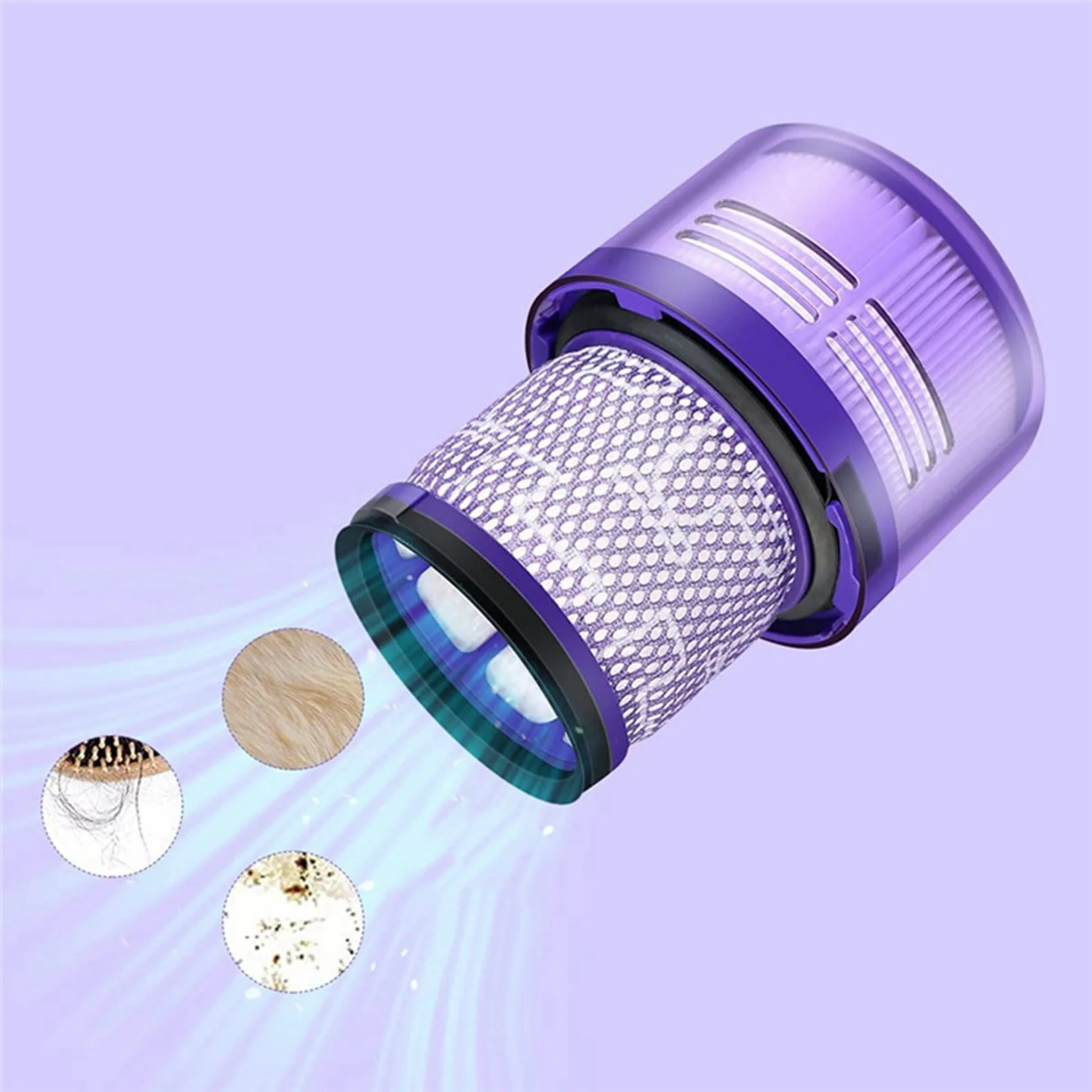 Filter Compatible for Dyson Replacement Filter for Dyson V11 SV14 Animal V11 Absolute Vacuum Cleaner Replace 970013-02