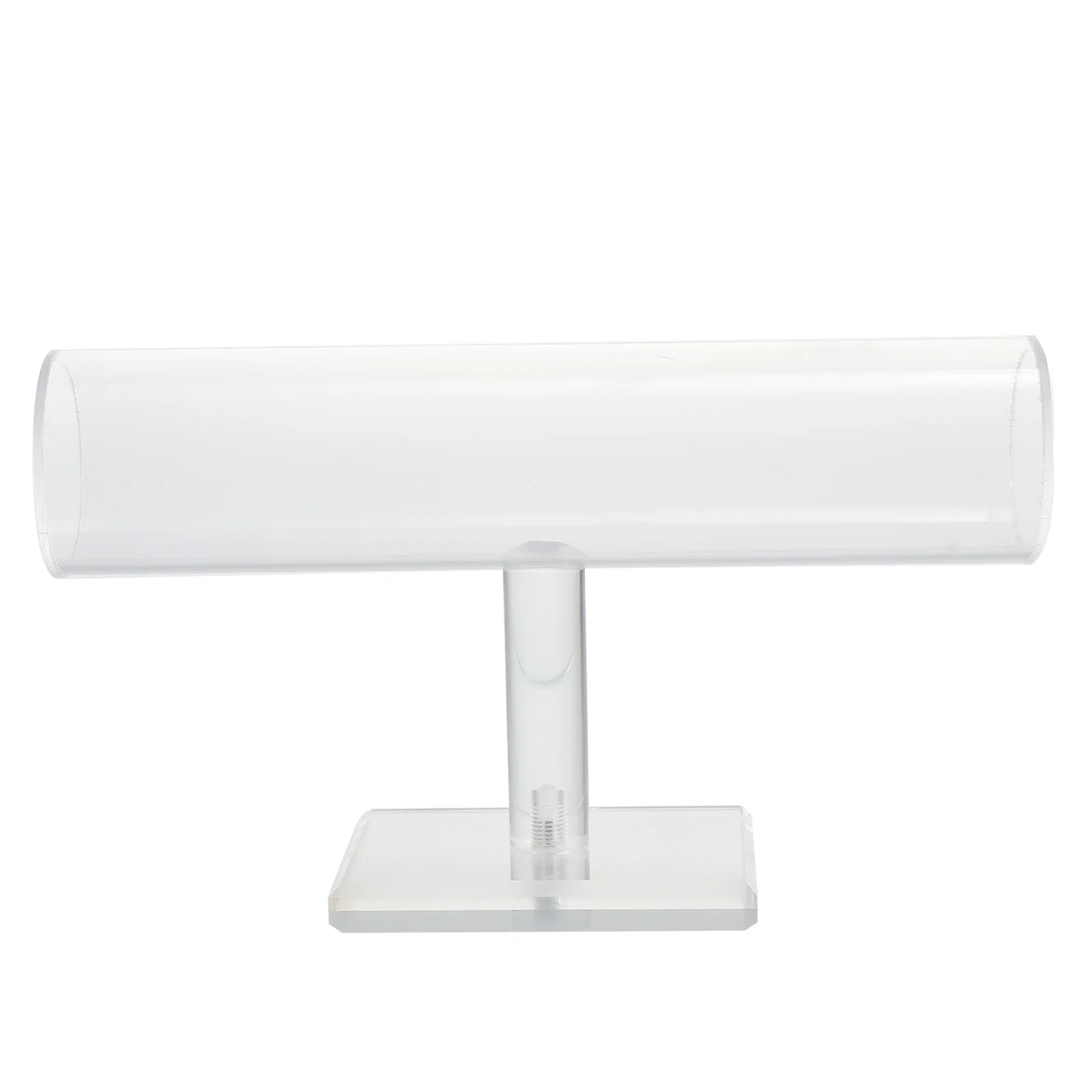 

1 шт., стеллаж для выставки товаров на ручной цепочке, акриловый органайзер для ювелирных изделий, простой, прочный, подходит для браслетов, часов, ожерелий, украшения магазина