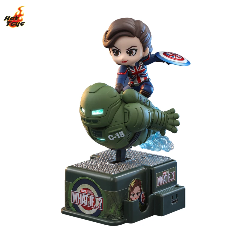 

In Stock 100% Original Hot Toys CosRider CSRD032 COSBABY Peggy Carter Movie Character Model Collection Artwork Q Version