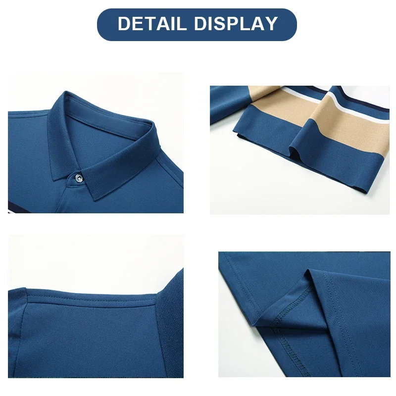 メンズ半袖ポロシャツ,カジュアル,快適で通気性,ビジネス,新品,夏