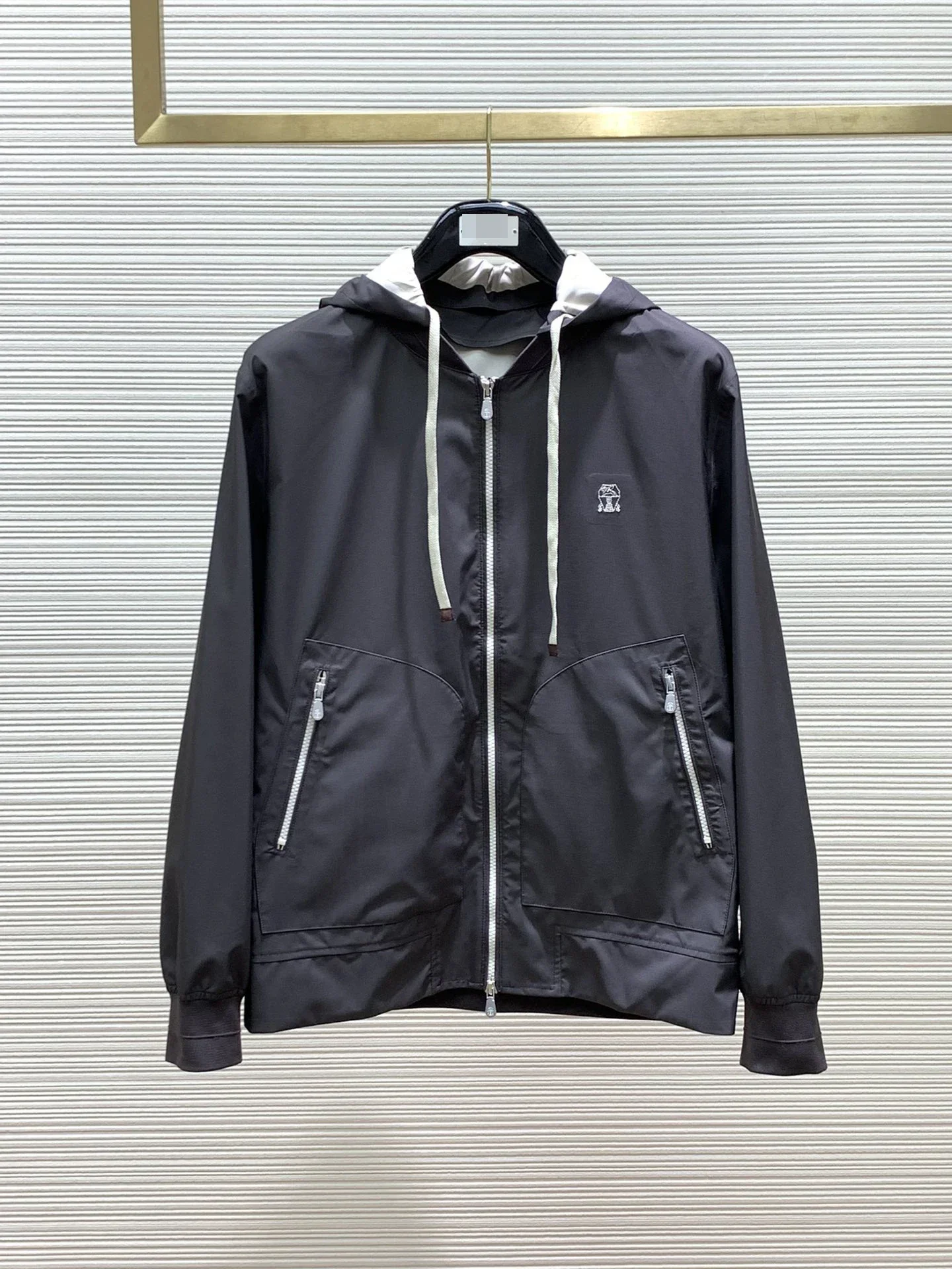 

BILLIONAIRE SIJITONGDA2024 Spring/Summer New Product Men's Jacket Windbreaker Coat Black M-3xL