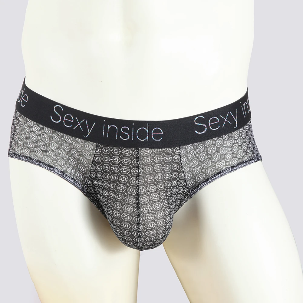Unterwäsche Herren Slips M-2XL Nylon Höschen Regelmäßig Durchsichtig Sexy Shorts Weiche Unterhose Atmungsaktiv Hohe Qualität