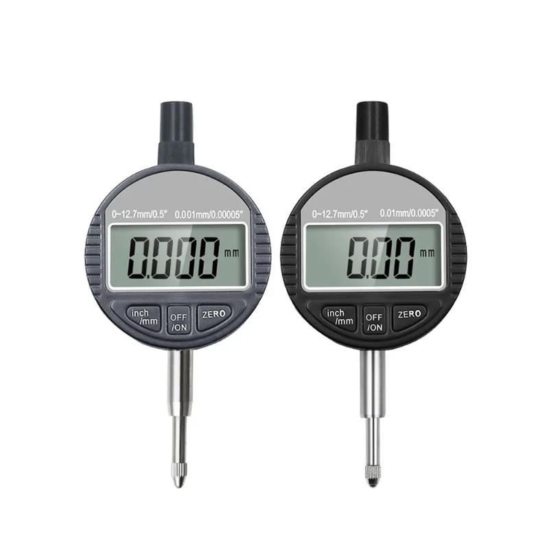 Ferramenta Indicadora Digital Medidor Indicador de Mostrador Instrumento de Medição 012.7 mm 0.01 mm 0.001 mm