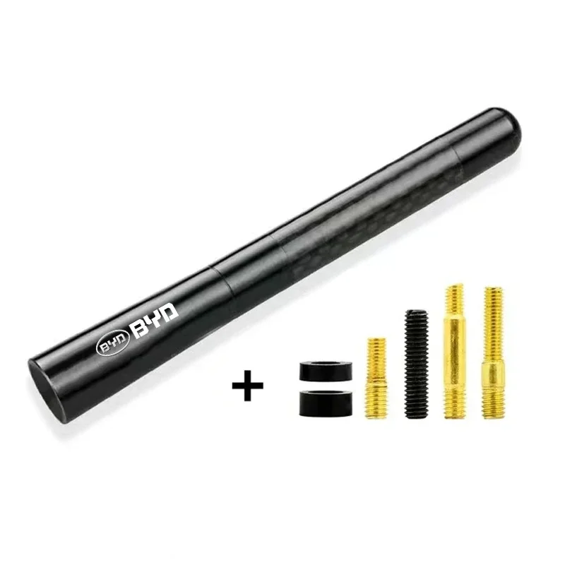 

4 Colors 12cm Car Radio Antenna for BYD Atto 3 Seal Dolphin Sealion 6 Yuan Plus Seal U Tang Carbon Fiber Strong Signal Antenna