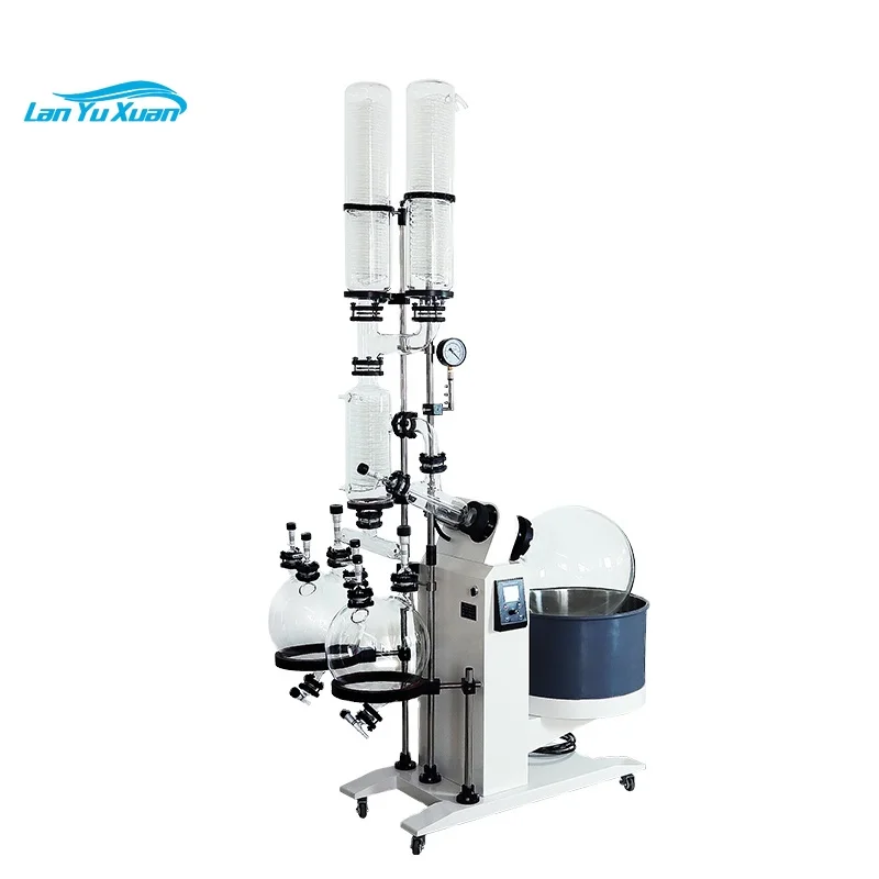 Rotary Evaporator 20L 50L with Dual condenser  collection