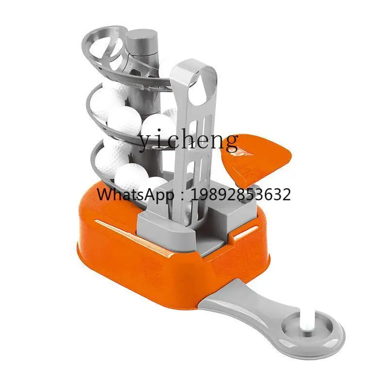 Brinquedo infantil automon servir dispositivo de golfe esportes ao ar livre indoor pai-filho bola de golfe prática interação