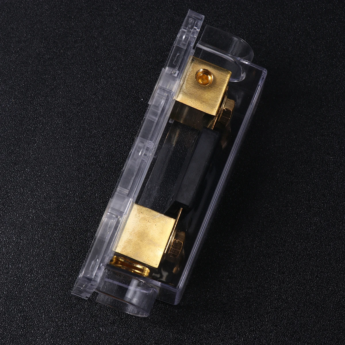 

200A Out Fuse Holder Car Audio Inline Mini ANL Fuse Holder Speaker Modification Accessory with Fuse (White)